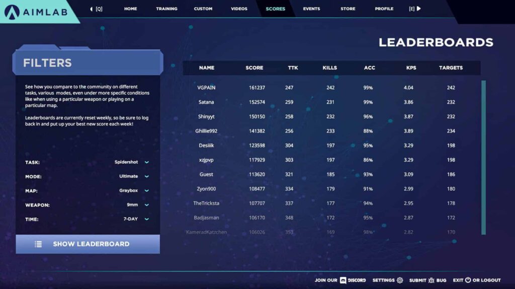 Juega Aimlabs en cloud gaming - Descubre dónde.