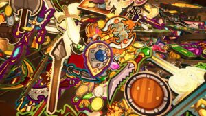 folded-fables-tidy-up-the-dragon-hoard--screenshot-4